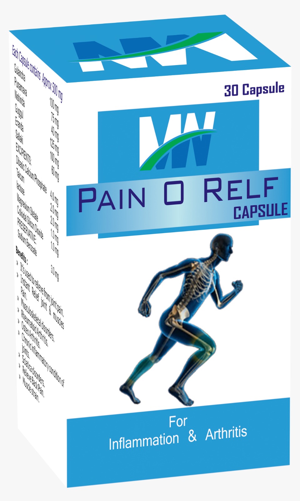 Pain O Relief Cap