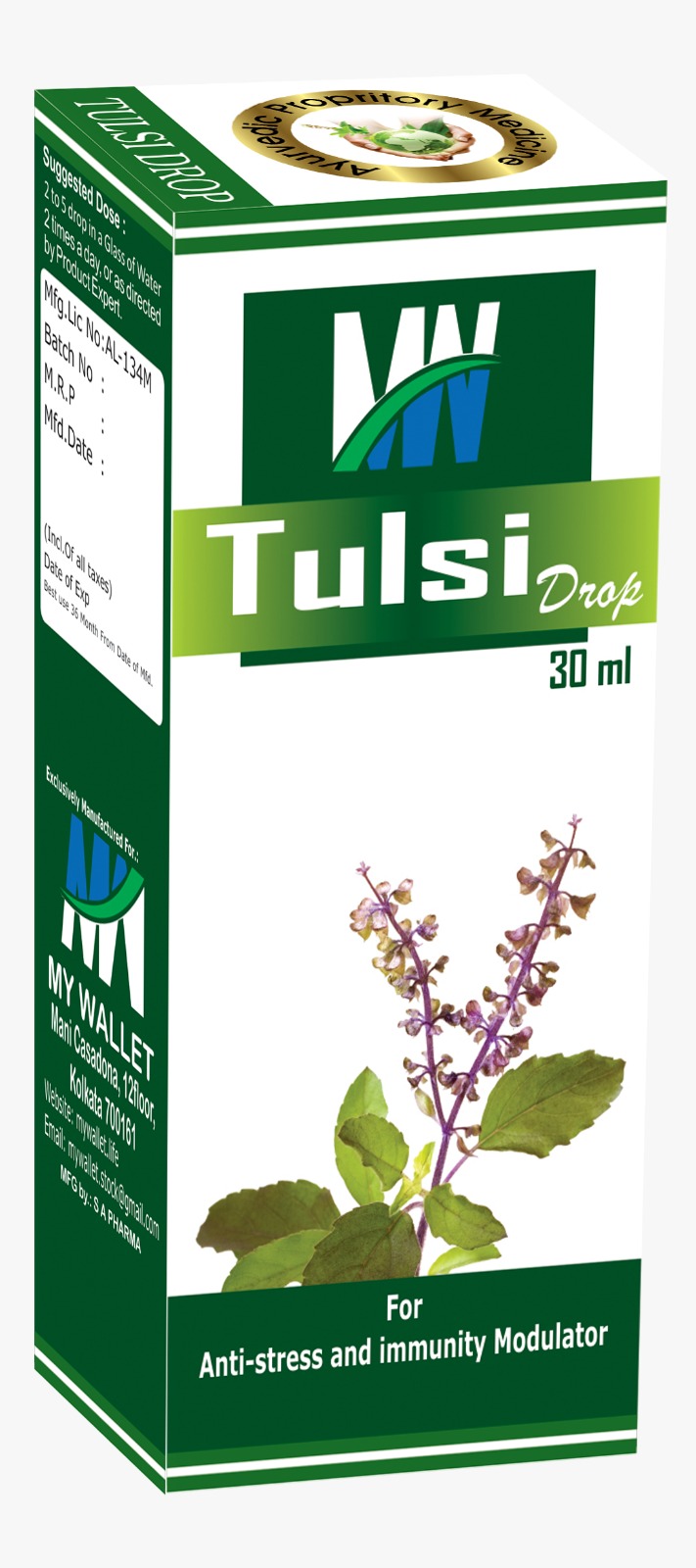 Tulsi Drops 