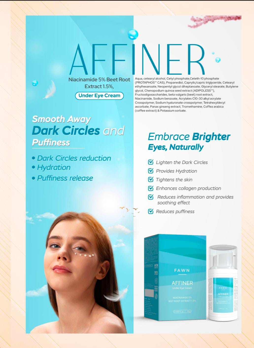Dark Circles cream (Affiner)