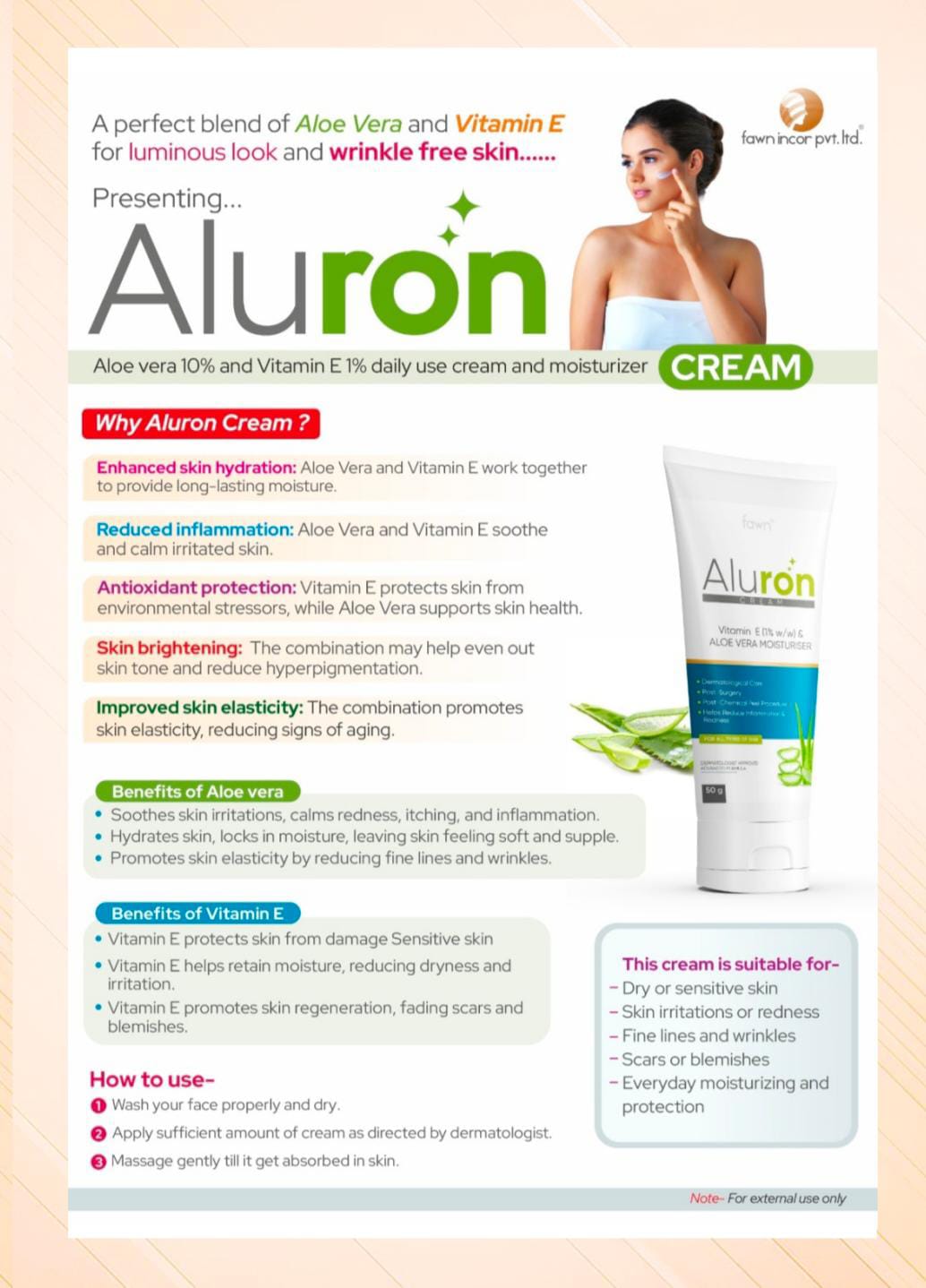 Night Alovera cream (Aluron)