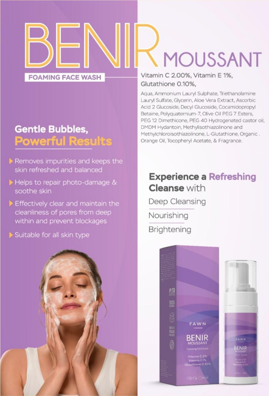 Foaming Face wash 